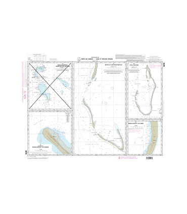 5978 - Mer du Corail - Iles et récifs épars