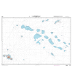 6689 - Iles Tuamotu (partie Ouest), de Tahiti à Rangiroa et Makemo - Carte numérique