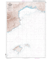 7203 - Des îles Baléares (Islas Baleares) à Marseille - Carte numérique