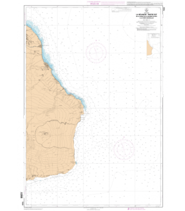 7222 - La Réunion - Partie Est - De la Pointe de la Rivière du Mât à la Pointe Marcellin