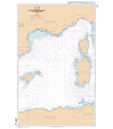 7014 L - Des îles Baléares à la Corse et à la Sardaigne