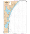 6844 L - De Port-Barcarès à l'embouchure de l'Aude - Carte marine Shom papier