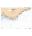 6951 L - De Fos-sur-Mer à Capo Mele - Carte marine Shom papier