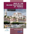 Map of the Inland Waterways of France