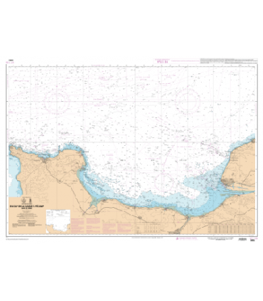 6857 L - Du Cap de la Hague à Fécamp - Baie de Seine