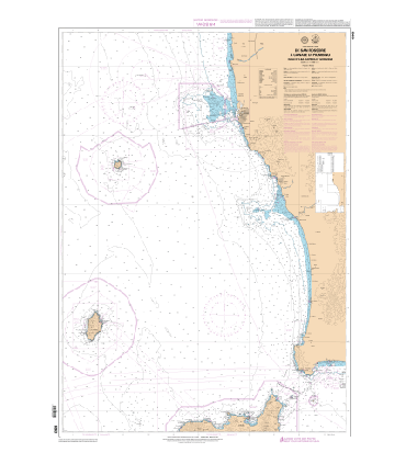 6963 L - De Gombo au canal de Piombino - Iles d'Elbe, Capraia et Gorgona
