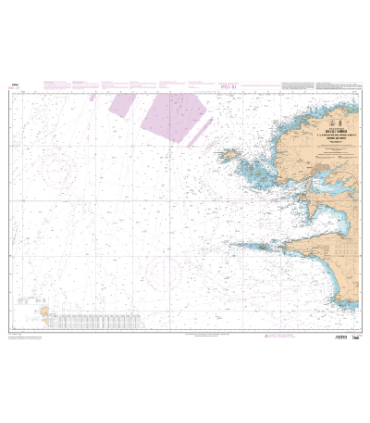 7066 L - De l'île Vierge à la Pointe de Penmarc'h - Abords de Brest