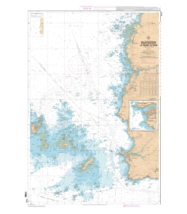 7122 L - De la Pointe de Saint-Mathieu au phare du Four - Chenal du Four