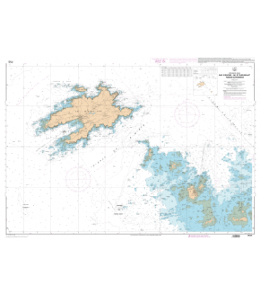 7123 L - Ile Molène - Ile d'Ouessant - Passage du Fromveur