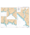 7138 L - Ports et mouillages en Bretagne Sud - Carte marine Shom papier