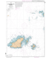 7159 L - De Guernsey, Herm et Sark à Alderney - Bancs des Casquets - Carte marine Shom papier