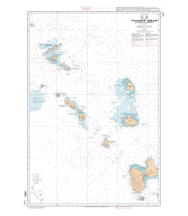 7630 L - Petites Antilles - Partie Nord - De Anguilla à la Guadeloupe