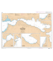 7253 L - Golfe de Corinthe (Korinthiakos Kolpos) - Golfe de Patras (Patraïkos Kolpos) - Carte marine Shom papier