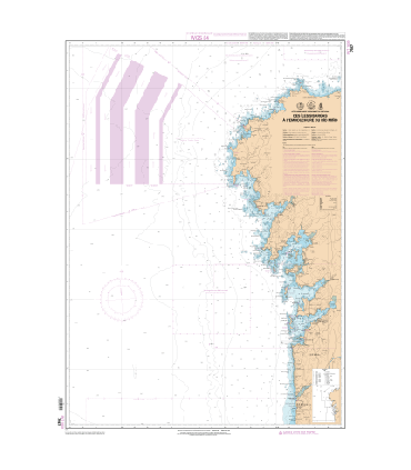 7597 L - Des Iles Sisargas à l'embouchure du Rio Mino