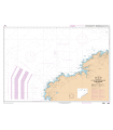 7598 L - De Puerto de San Ciprian à Cabo Finisterre - Carte marine Shom papier