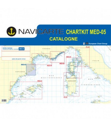 NAVICARTE CHARTKIT MED05