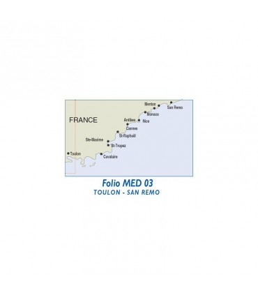 NAVICARTE CHARTKIT - De Toulon à San Remo