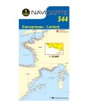 Navicarte simple 544 - Concarneau, Lorient, Ile de Groix