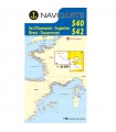 Navicarte double 540-542 - Ile d’Ouessant, Douarnenez