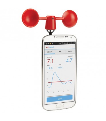 Anémomètre smartphone