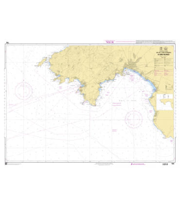 7782 Iles Baléares - De Isla Dragonera à Cabo Blanco - Carte marine Shom papier 