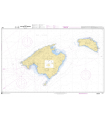 7781 Mallorca et Menorca - carte marine Shom