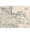 5ème carte particulière des costes de  Bretagne contenant les environs de la rade  de Brest