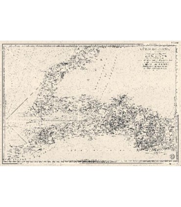 Côtes de France : département de la Seine  inférieure, depuis Fécamp jusqu’à Dives