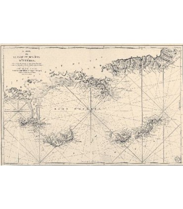 Carte de la rade et des îles d’Hyères