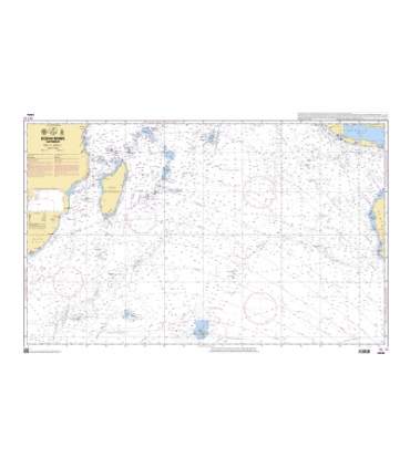 6809 - Océan Indien - Partie sud - Carte marine Shom papier