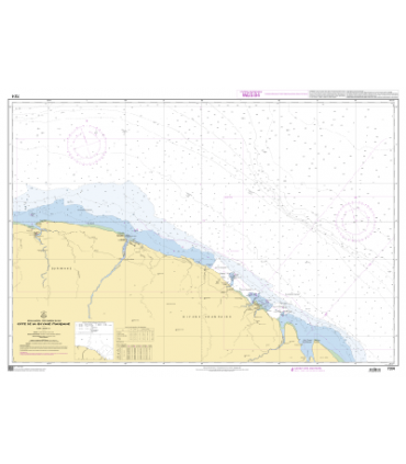 6809 - Océan Indien - Partie sud - Carte marine Shom papier