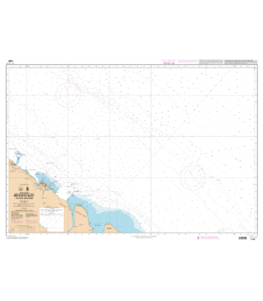 7374 - Côte de la Guyane française - Carte marine Shom papier