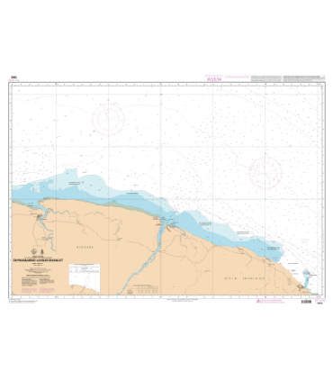 7485 - Des Iles du Salut à Cabo Orange - Carte marine Shom papier