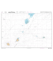 7488 - De l'Île de La Réunion à l'Île Rodrigues et à l'Île Tromelin- Carte marine Shom classique