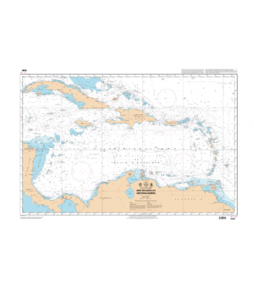 6809 - Océan Indien - Partie sud - Carte marine Shom papier