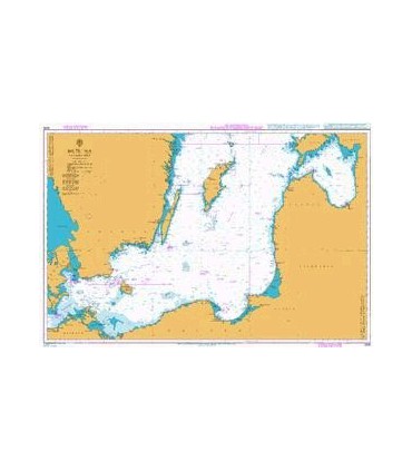 Carte marine Admiralty 2816 - Baltic Sea - Southhern sheet