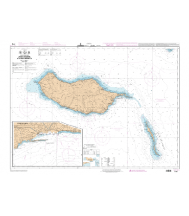 7565 L - Gran Canaria, Tenerife et La Gomera - Carte marine Shom papier