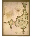 Carte de l'Isle du Conquet 1624 - 1628