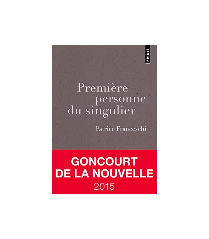 Première personne du singulier Première personne du singulier