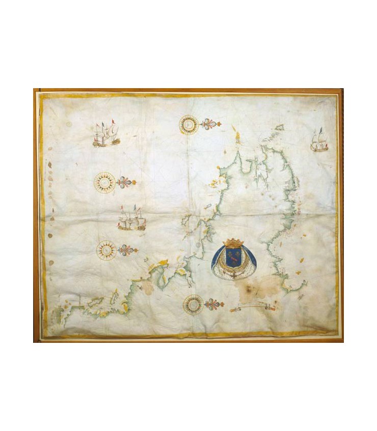 La Carte Du Pacifique De Hessel Gerritsz