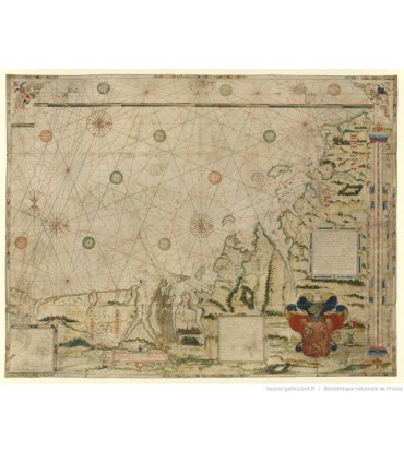 Carte-des-côtes-du-golfe-de-Gascogne