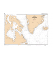 6015 - Des passages du Nord-Ouest à la Mer du Groenland - carte marine Shom