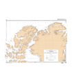 6013 - Du Lancaster Sound à la terre de Peary et à Nugssuak - Les passages du Nord-Ouest - carte marine Shom