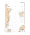 6014 - De la terre Peary au Scoresby Sound et de Trondheim au Cap Nord - carte marine Shom