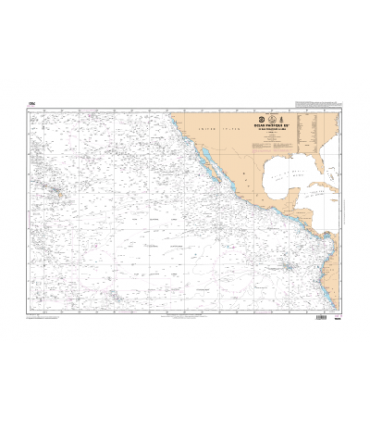 7166 - Océan Pacifique Nord - Partie Ouest - carte marine Shom 