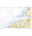 7174 - Embouchure de l'Escaut Occidental - De oostende à Westkapelle - carte marine Shom papier