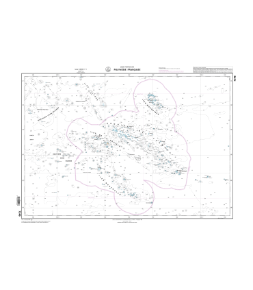 6670 - Mers de Tasman et du Corail - carte marine Shom 