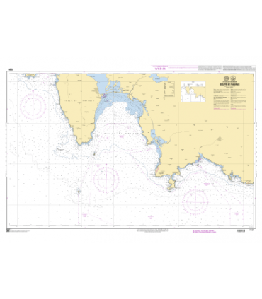 7335 - Golfe de Palmas - Carte marine Shom papier