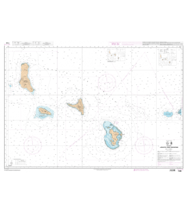 7490 -  Archipel des Comores - Carte marine Shom papier