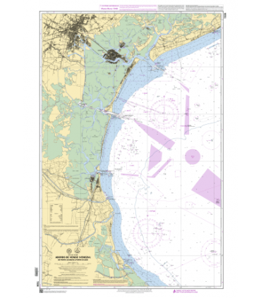 7228 - Abords de Venise - Carte marine Shom